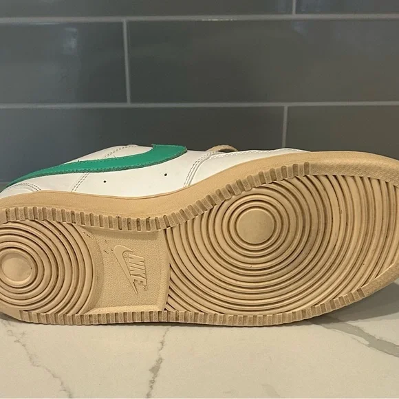 Nike‎ Court Vision Sail/Electric Algae-Pale Vanilla-Med Blue-White Men’s 10